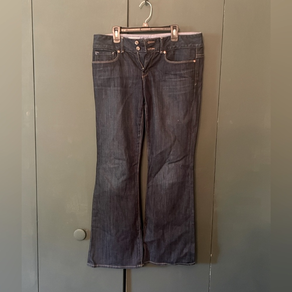 Excellent Used Old Navy Faded Dark Blue Jeans